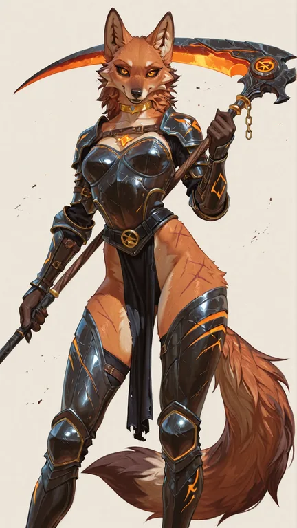 Maned Wolf Assassin in Skimpy Armor