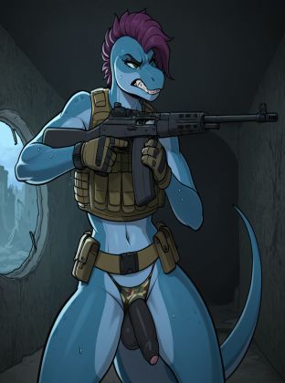 Raptor Warrior in Bunker Ruins