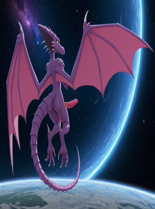 Alien Ridley with Penis and Cock Ring