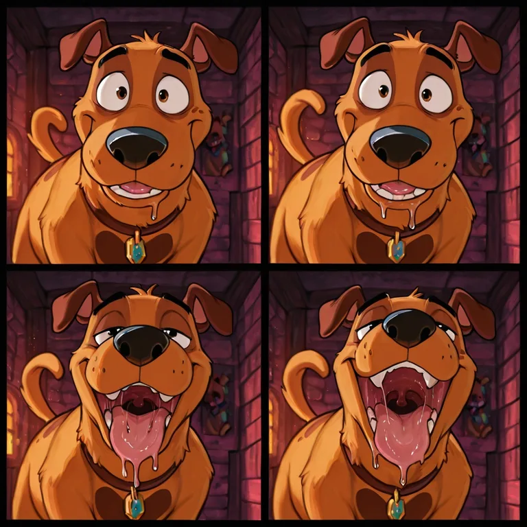 Scooby Doo and Courage Comic Vore Scene