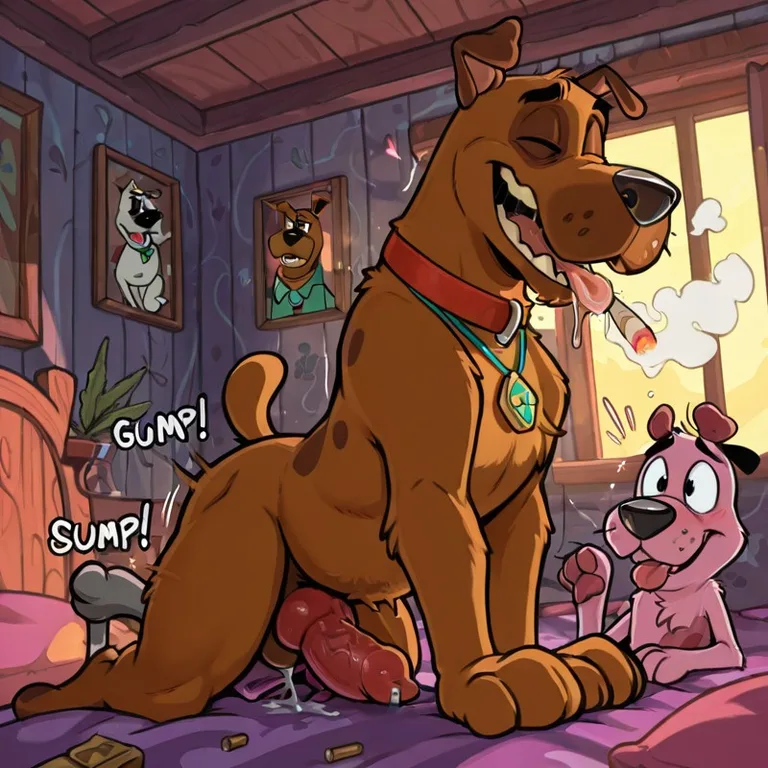 Courage the Cowardly Dog Stoned Nude Courage_the_cowardly_dog