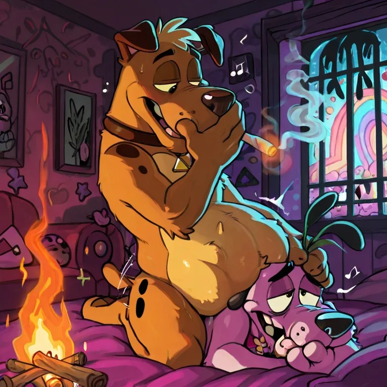 Courage the Cowardly Dog Mating Scene