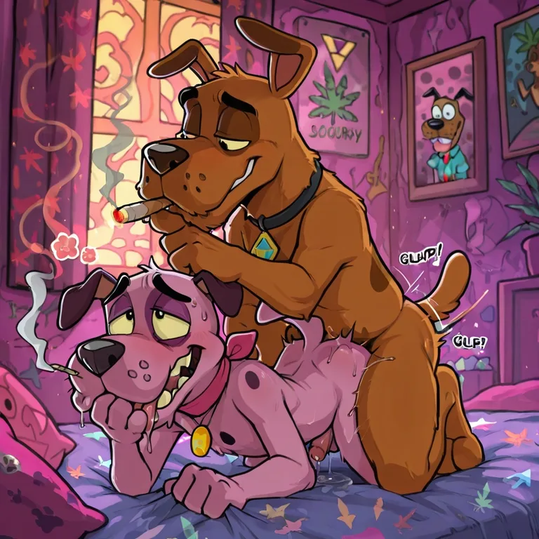 Courage the Cowardly Dog Romantic Stoner Scene