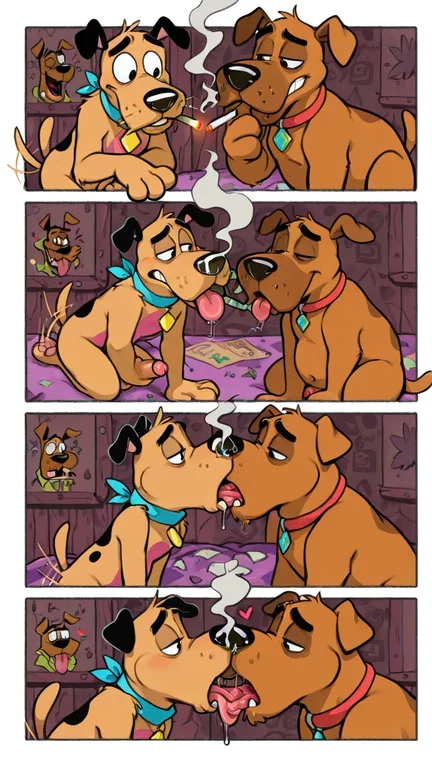 Courage the Cowardly Dog Stoned Strip Tease