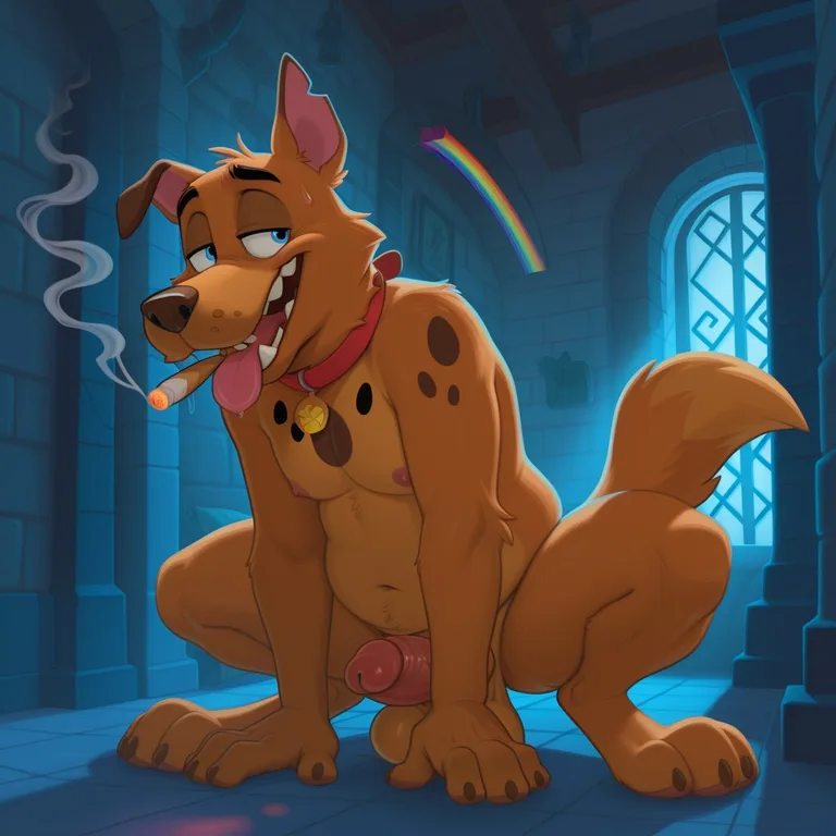 Courage the Cowardly Dog as Domestic Dog Character