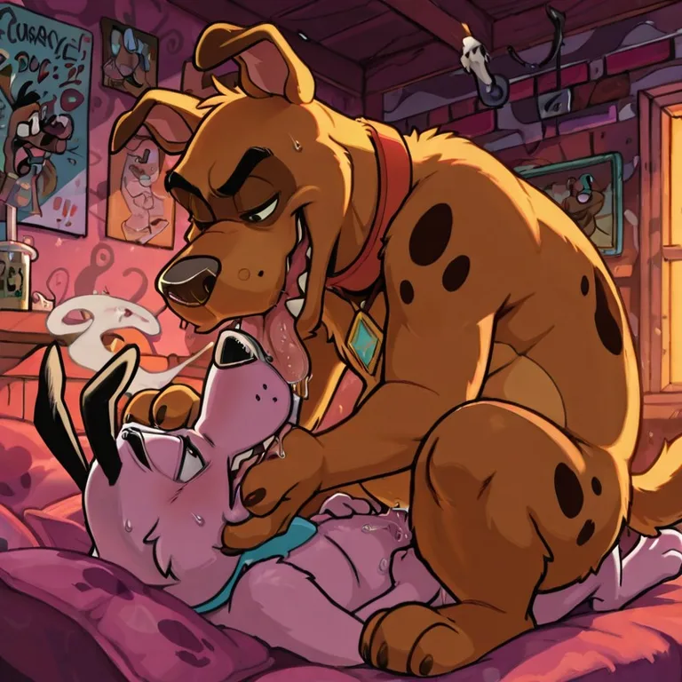 Courage the Cowardly Dog Anthro Art