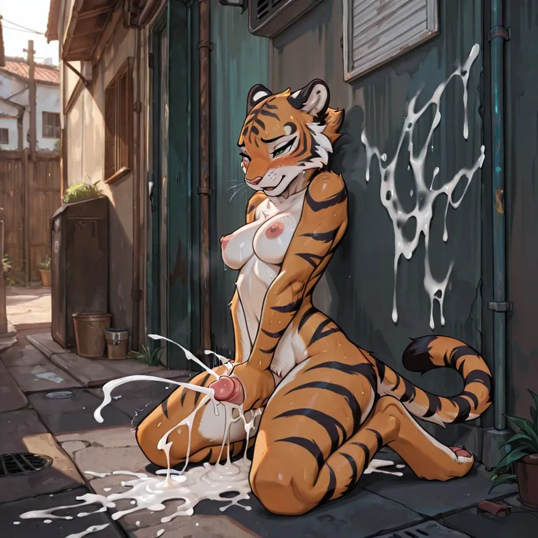 Tiger in Alley Aftermath