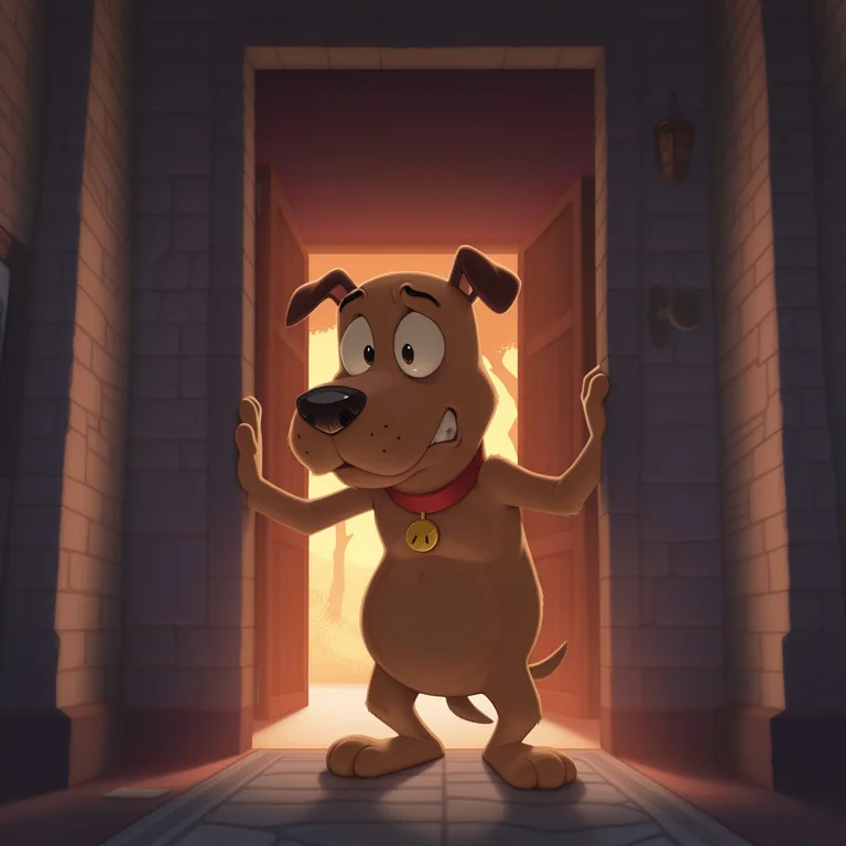 Courage the Cowardly Dog Anthro Character