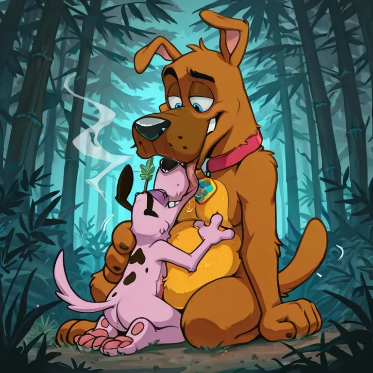 Courage the Cowardly Dog Intimate Vore Scene