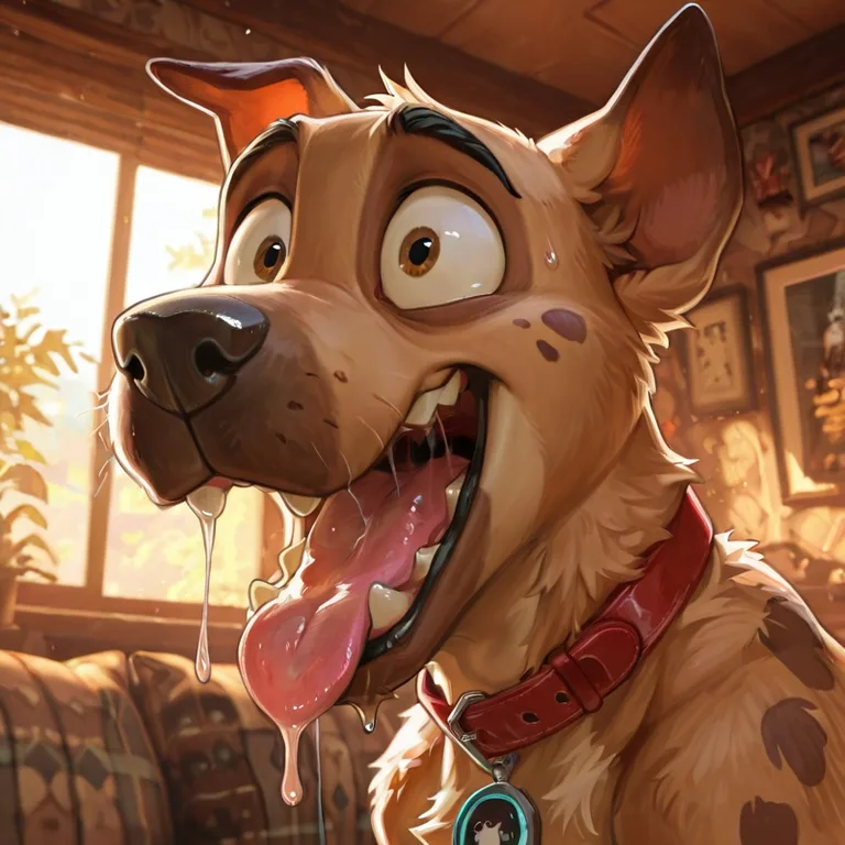 Courage the Cowardly Dog Engulfing Viewer Courage the Cowardly Dog open-mouthed wide,