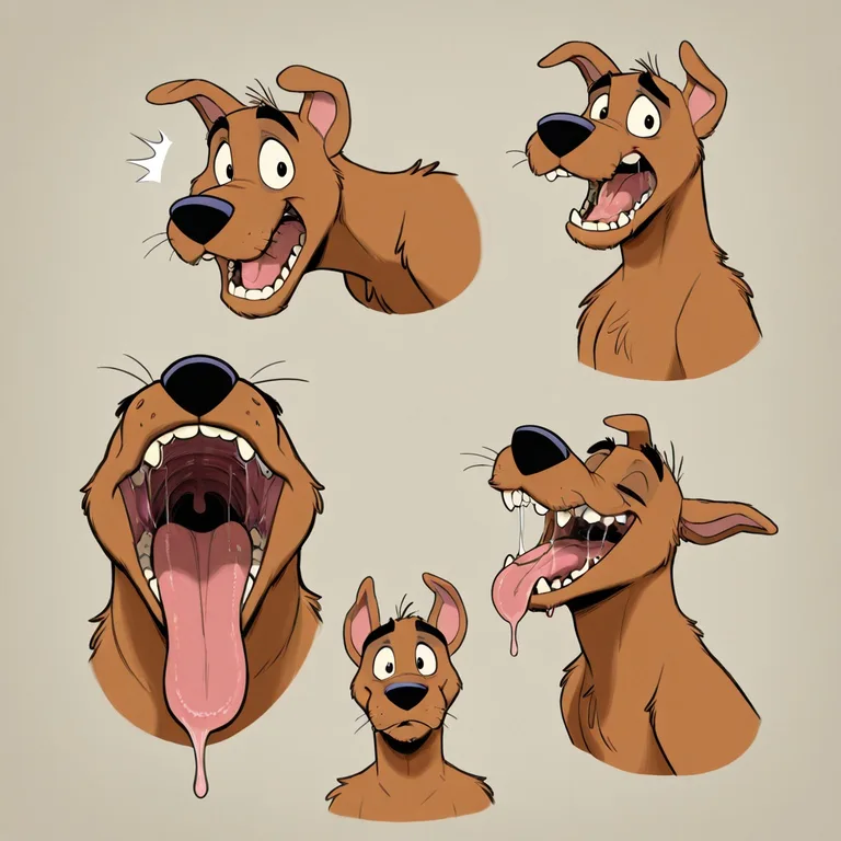 Courage the Cowardly Dog Swallowing Scooby-Doo