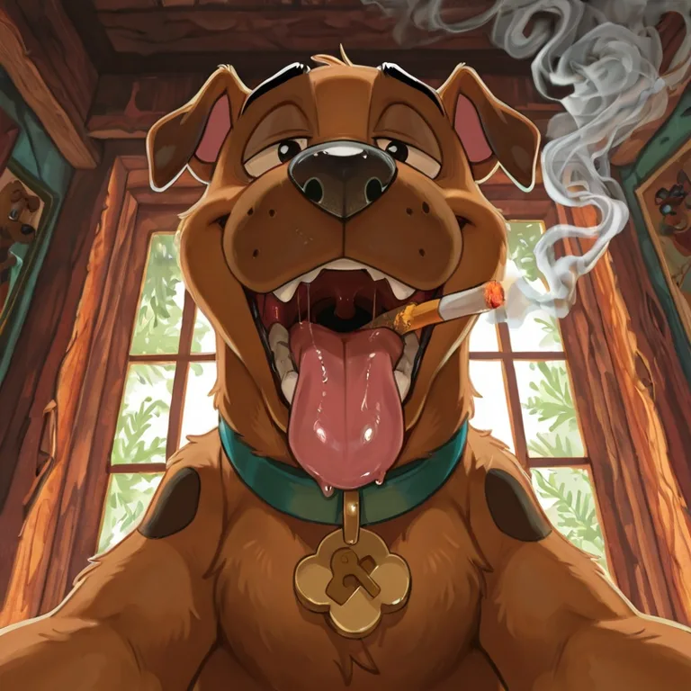 Courage the Cowardly Dog Smoking Marijuana with Scooby-Doo Courage_the_cowardly_dog