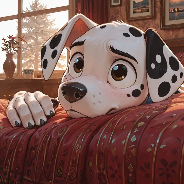 Dalmatian Duo on 101 Street