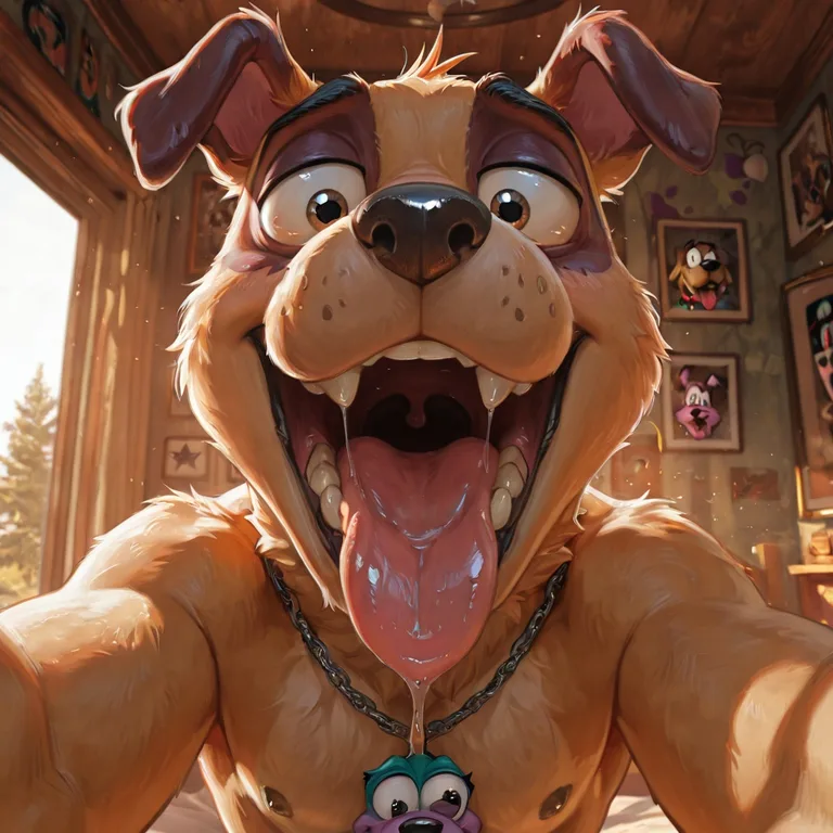 Courage the Cowardly Dog: Stoned and Hungry Look