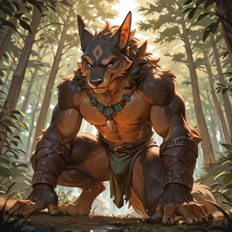 Island Explorer Furry Character