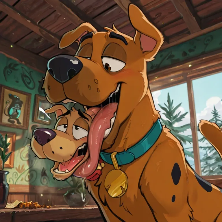 Courage the Cowardly Dog Gay Stoner Scene Male