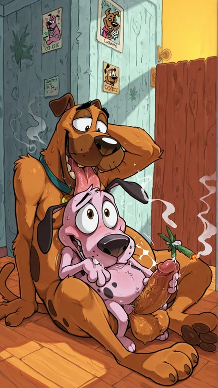 Courage the Cowardly Dog Stoner Encounter Lustfully Stoned