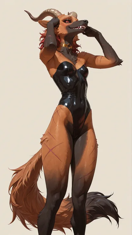 Maned Wolf Yandere Pose