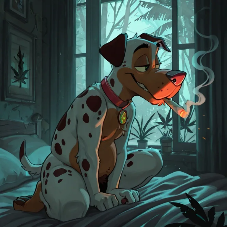 Courage the Cowardly Dog Stoned Nude Male Solo