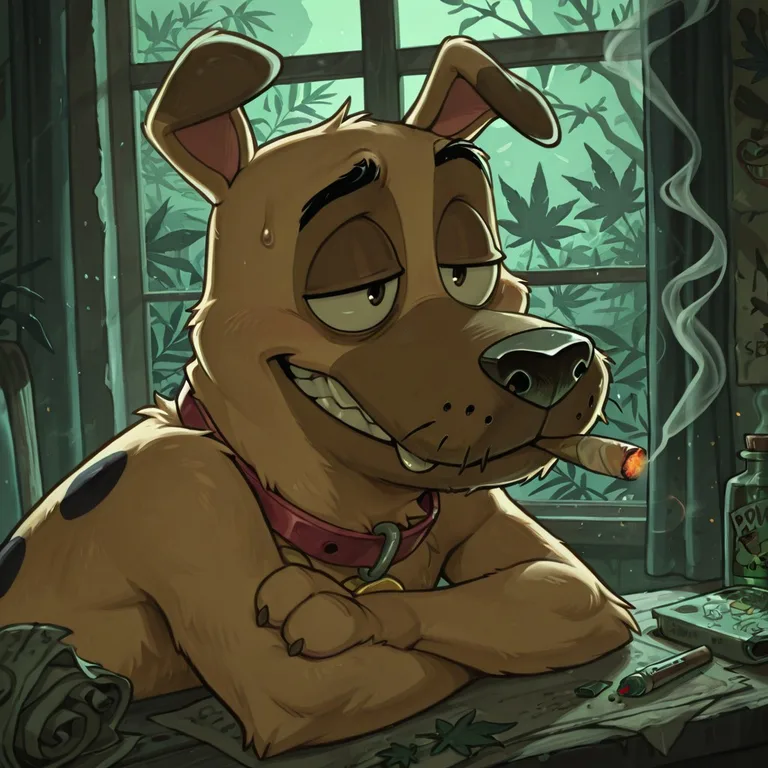 Courage the Cowardly Dog Stoner Fantasy