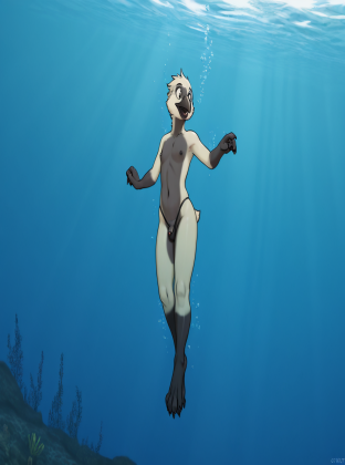 Crow Shifter Underwater Exploration