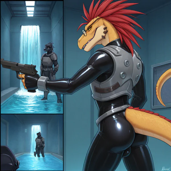 Prisoner Kig-yar in Jail Cell