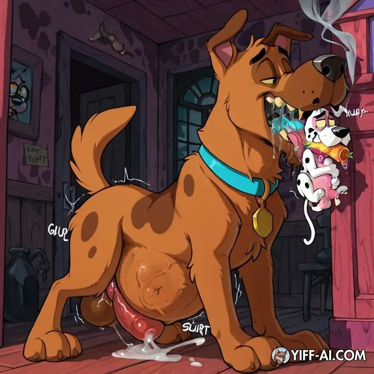 Courage the Cowardly Dog Swallowing Scene Cum Dump