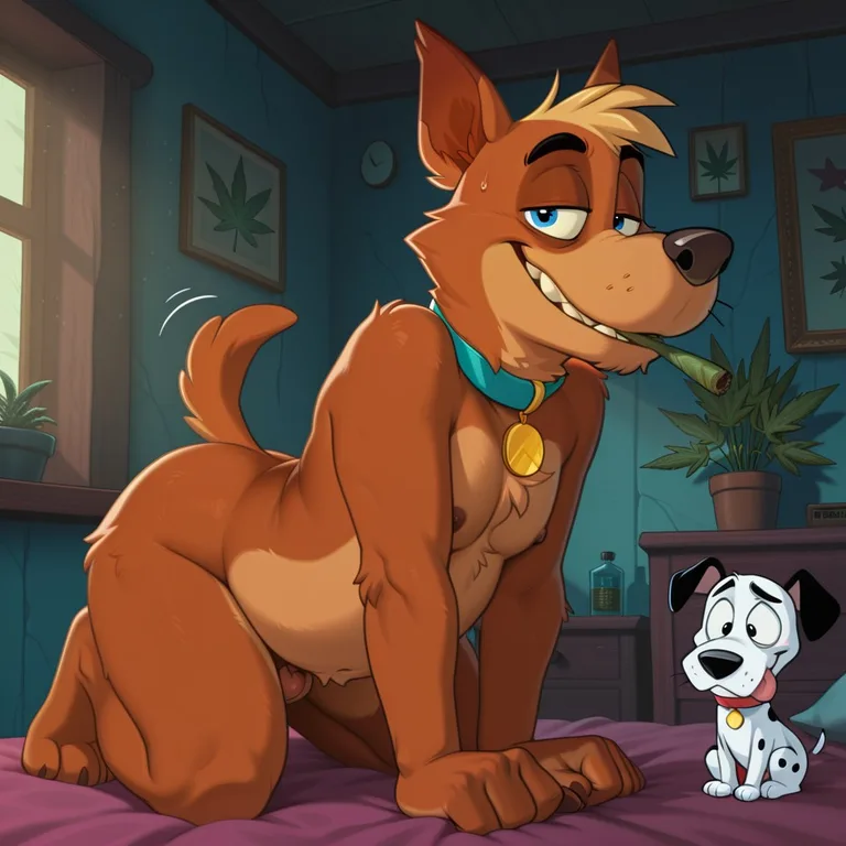 Courage the Cowardly Dog: Stoner Furry in Ruins