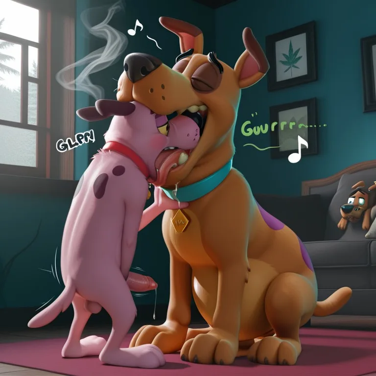 Courage the Cowardly Dog Stoner Scene
