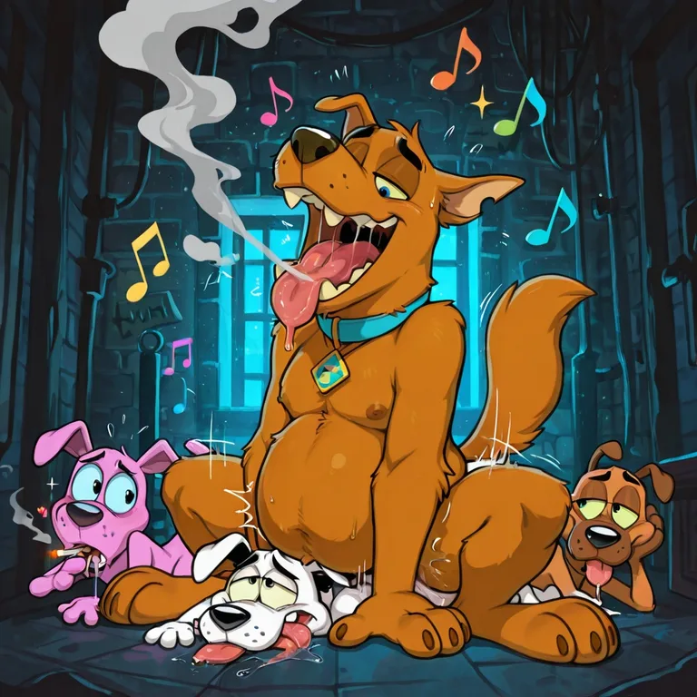 Courage the Cowardly Dog Trippy Vore Scene