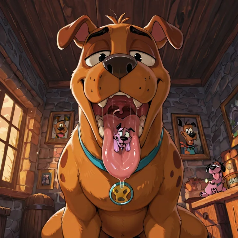 Scooby Doo and Courage the Cowardly Dog Vore Scene