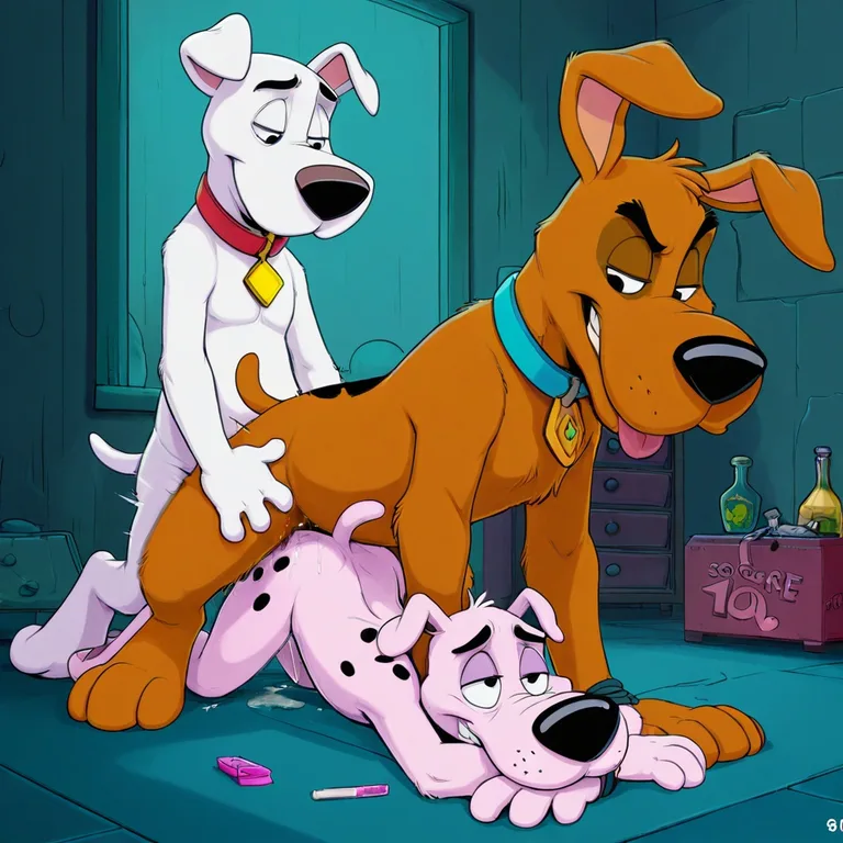 Courage the Cowardly Dog in Wild Group Adventure