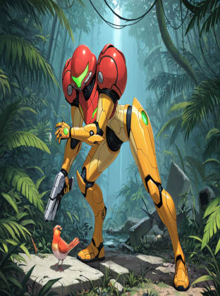 Avian Warrior in Chozo Ruins