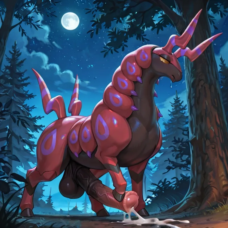 Nocturnal Scolipede Intimate Moment
