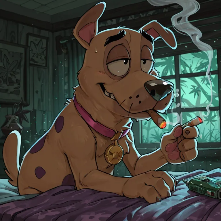 Courage the Cowardly Dog Stoner Moment Solo