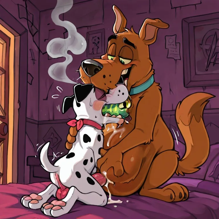 Courage the Cowardly Dog in Surreal Adventure
