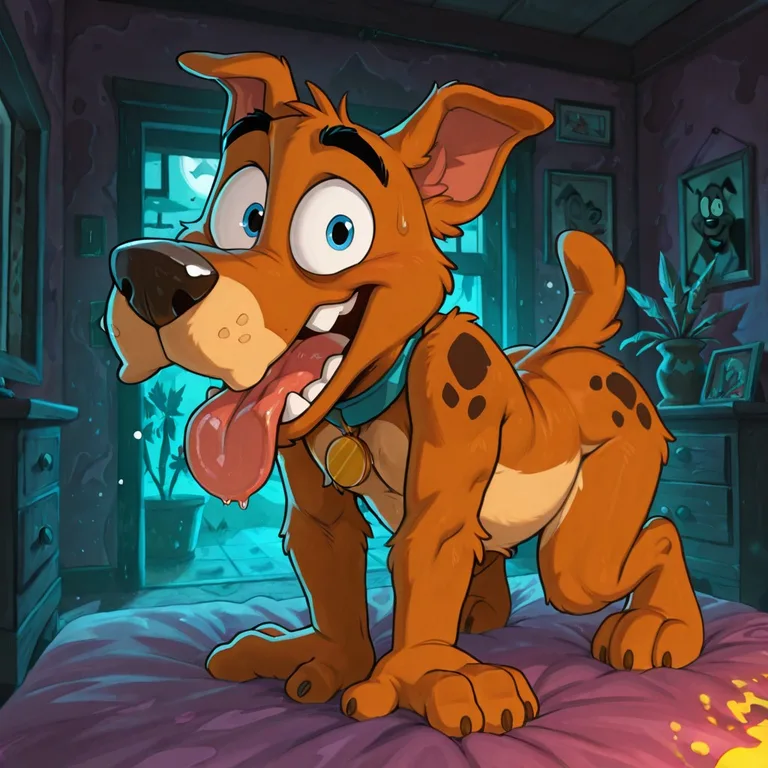 Courage the Cowardly Dog: Stoned Scooby-Doo Inspired Furry