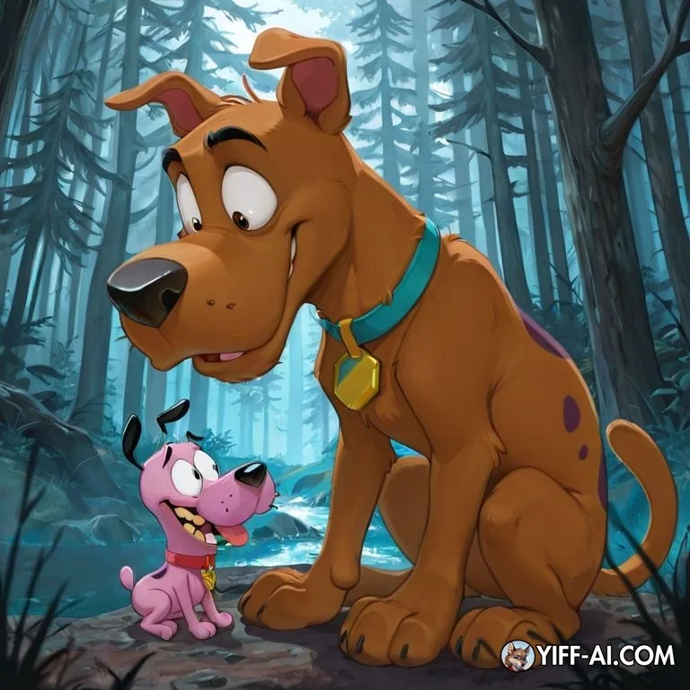 Courageous Canines in Stoned Shenanigans