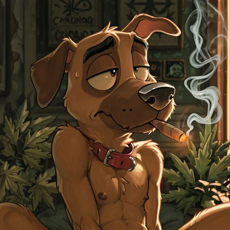 Courage the Cowardly Dog Stoned and Nude