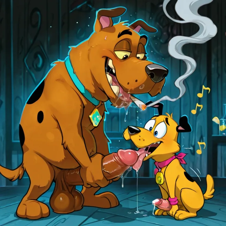 Courage the Cowardly Dog's Wild Party Night