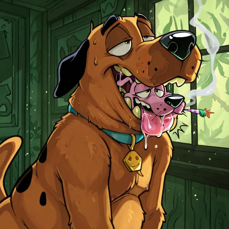 Courage the Cowardly Dog Engaged in Sexual Vore