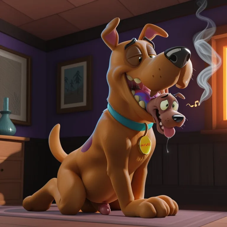 Courage the Cowardly Dog Stoner Scene