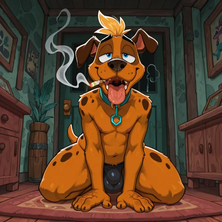 Courage the Cowardly Dog as Toony Dalmatian