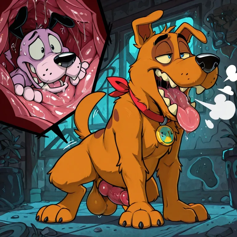 Courage the Cowardly Dog Animated Sequence