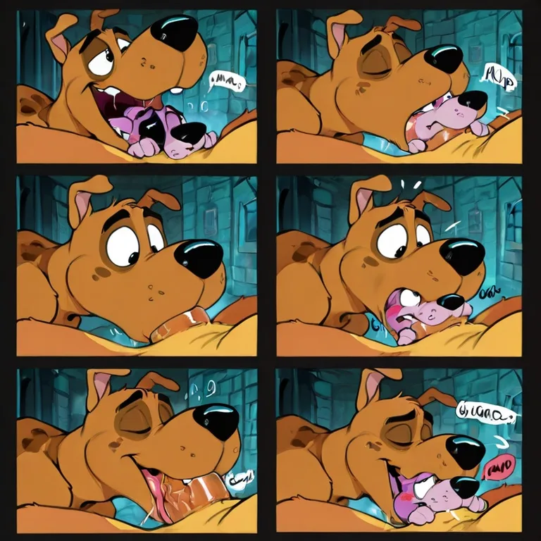 Courage the Cowardly Dog and Scooby-Doo Adventure