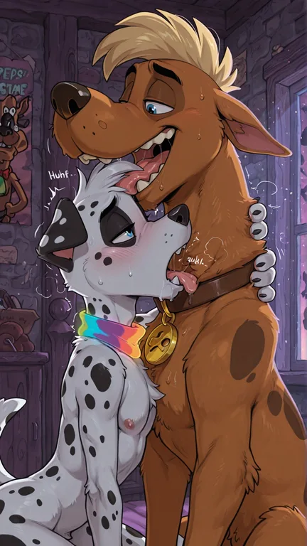 Courage the Cowardly Dog with Scooby Doo