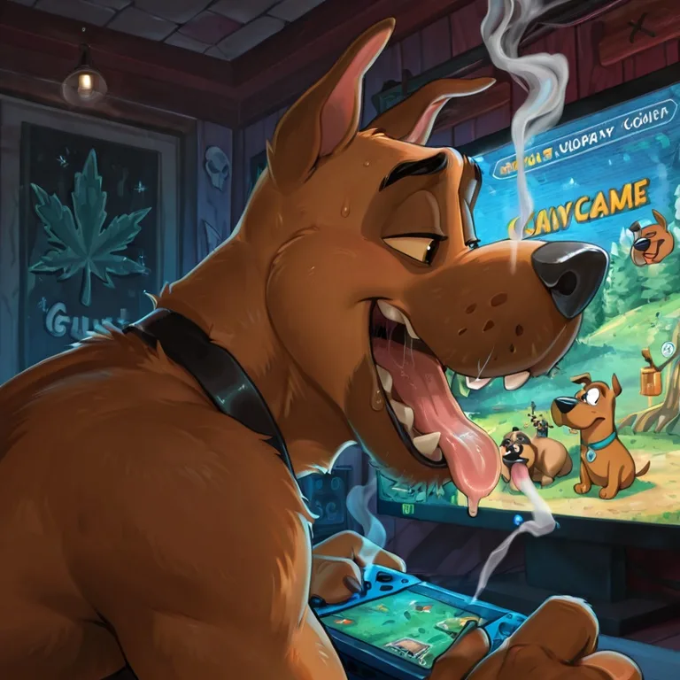 Courage the Cowardly Dog Ready for Vore