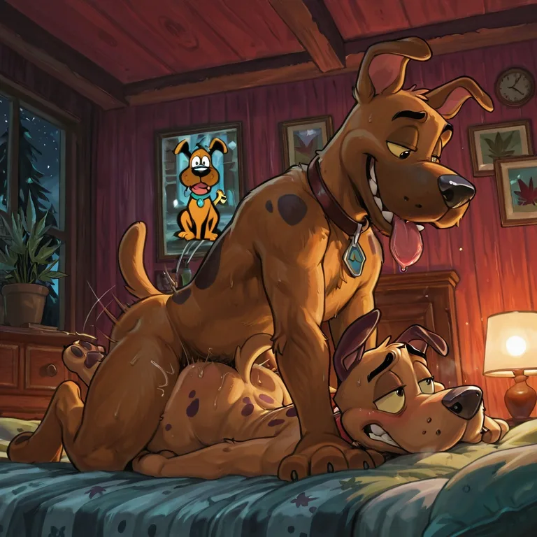 Courage the Cowardly Dog and Scooby Doo Adventure