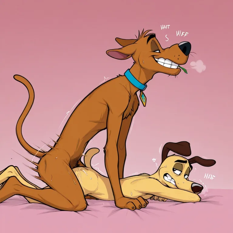 Courage the Cowardly Dog and Scooby Doo Adventure