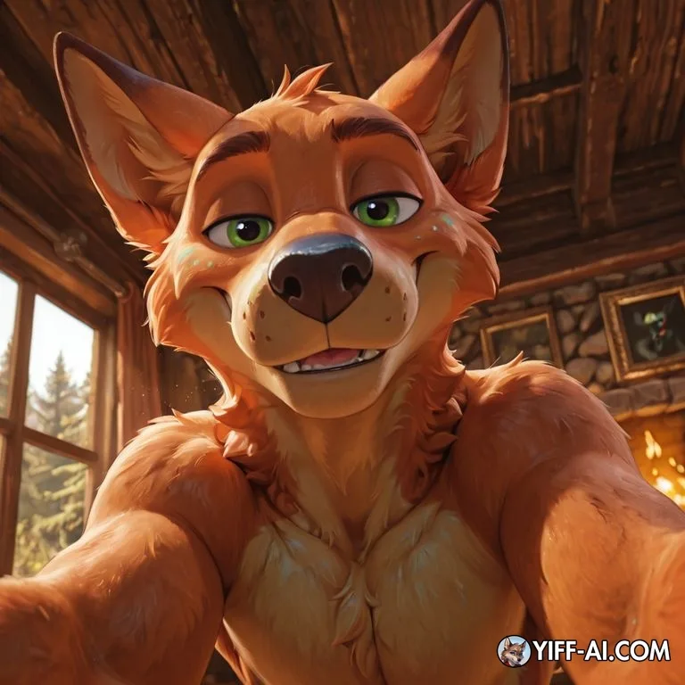 Mystical Stoner Fox Teasing Viewers